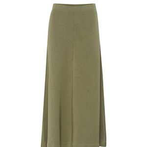 Olive Green Maxi Skirt
